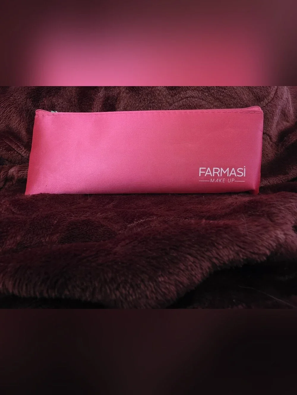 Farmasi Bright Pink 5 Piece Makeup Brush Brushes In Original Cellophane Wrappers